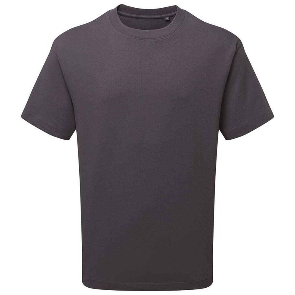 Anthem Unisex Adult Heavyweight T-Shirt / Charcoal